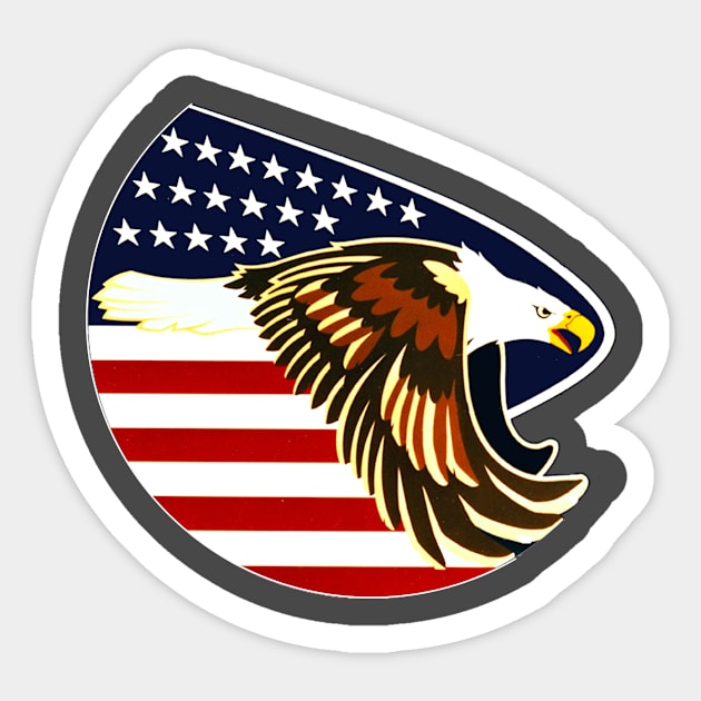 American Eagle Sticker by Spacestuffplus